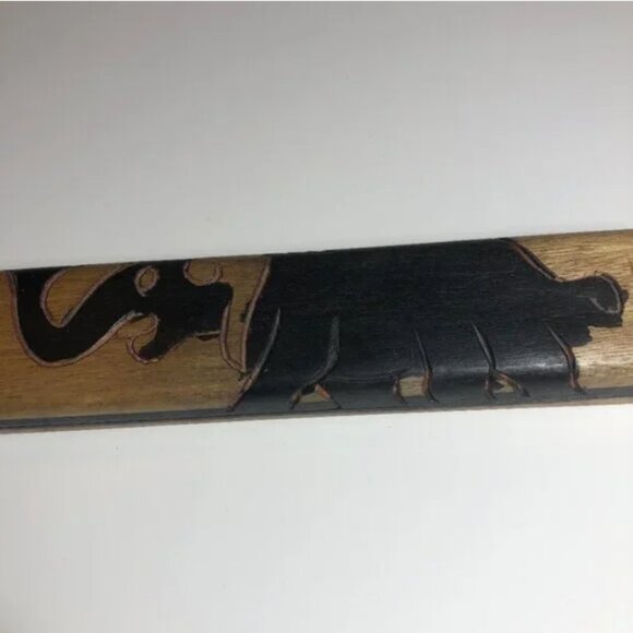 Mancala in Handcrafted Elephant Box – Vintage Wooden Game, Intricate Design - Picture 12 of 13